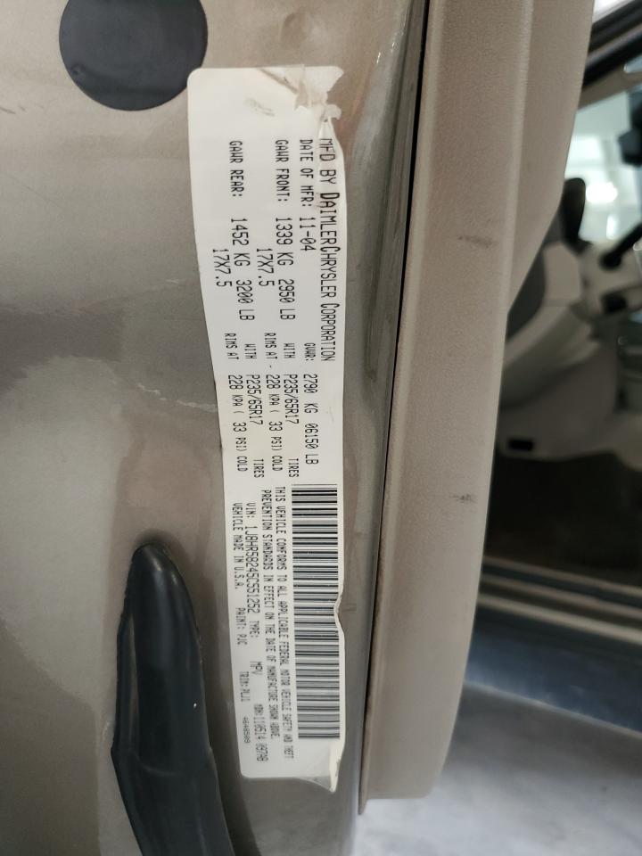 2005 Jeep Grand Cherokee Limited VIN: 1J8HR58245C551252 Lot: 81862575