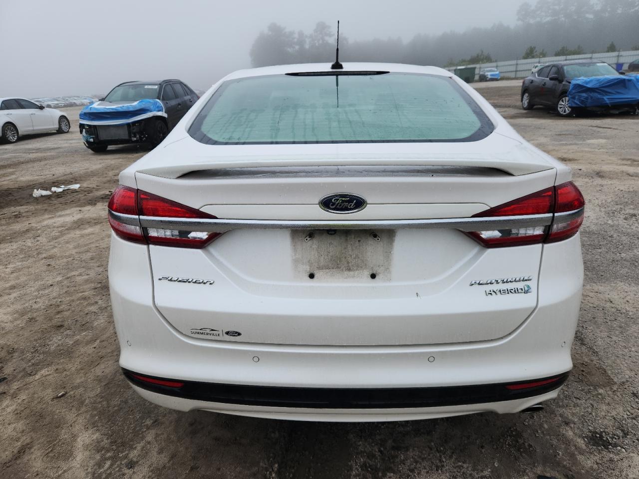 2018 Ford Fusion Titanium/Platinum Hev VIN: 3FA6P0RU0JR161869 Lot: 85861615