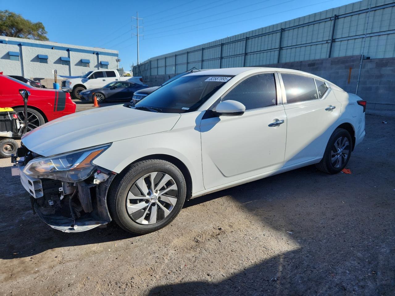 2019 Nissan Altima S white null gas 1N4BL4BW2KN326502 photo #1