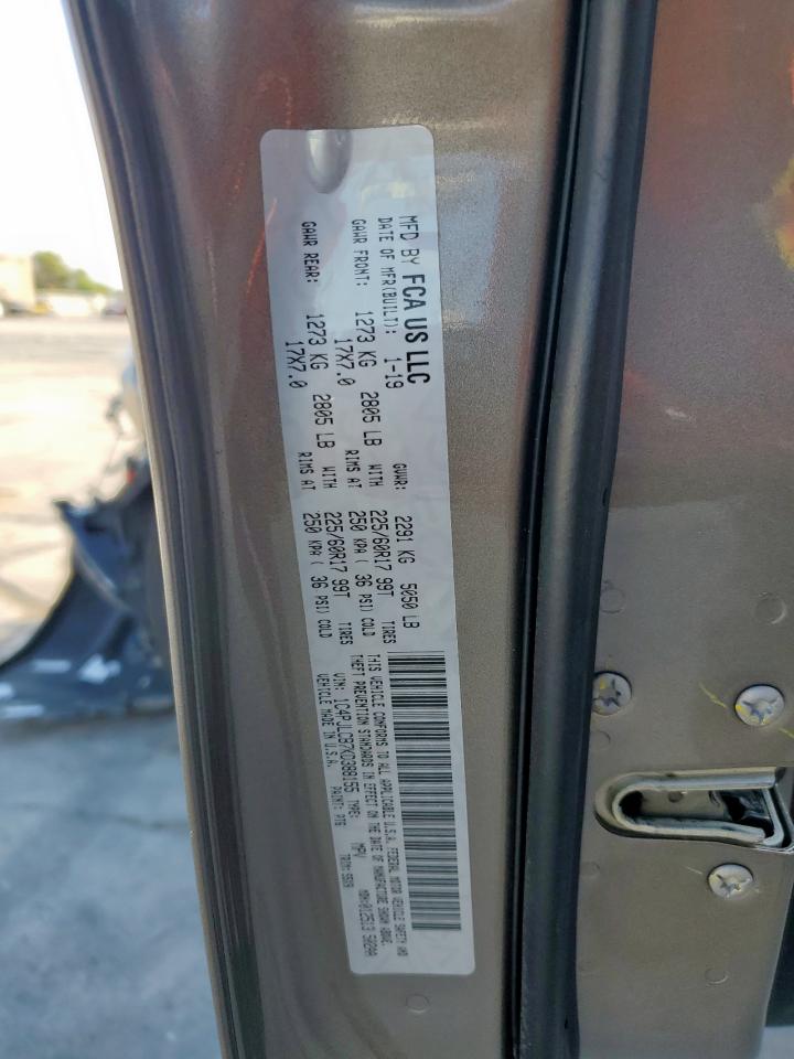 2019 Jeep Cherokee Latitude VIN: 1C4PJLCB7KD388155 Lot: 85749355