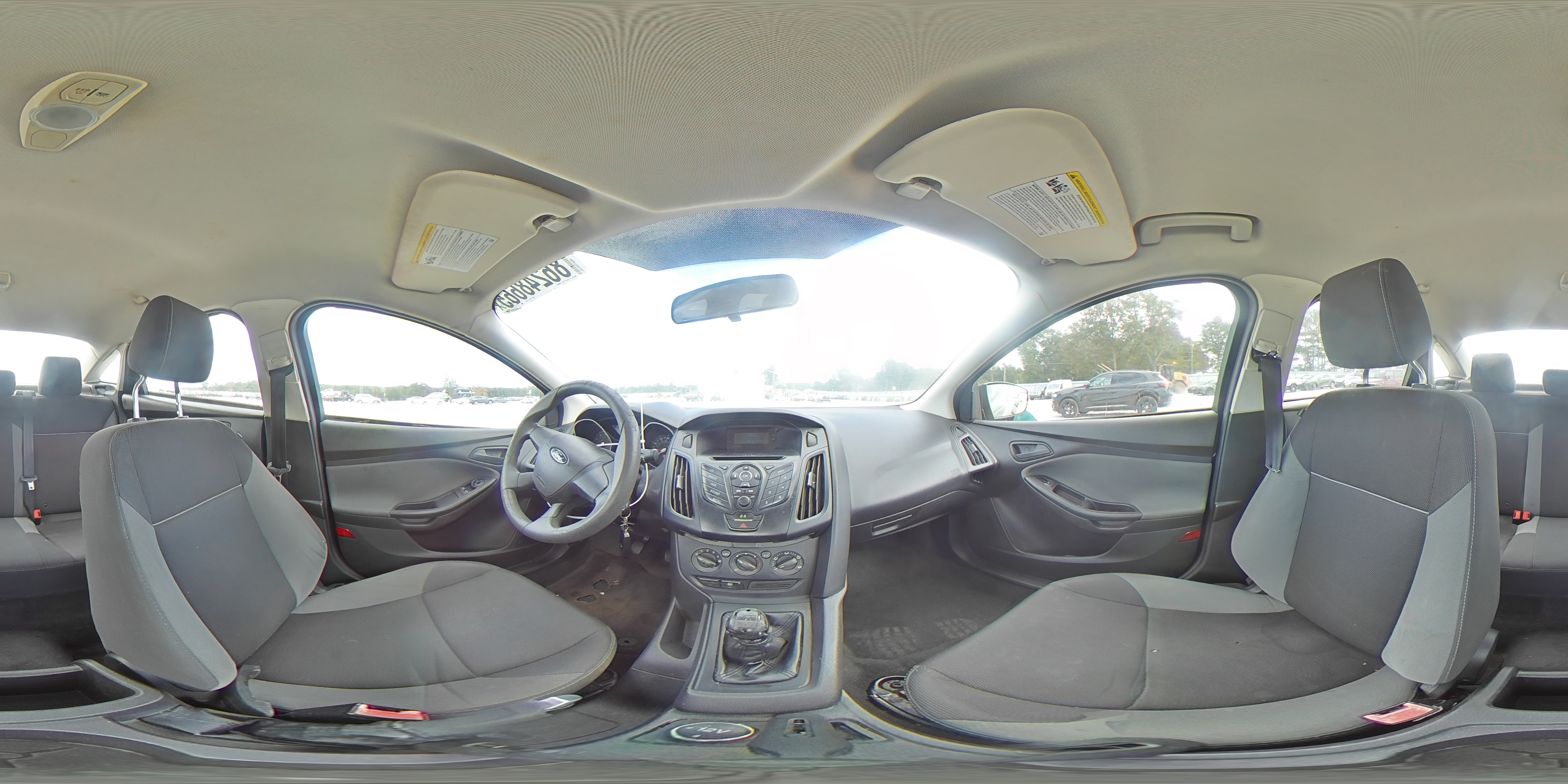 2012 Ford Focus S VIN: 1FAHP3E29CL443587 Lot: 86248665