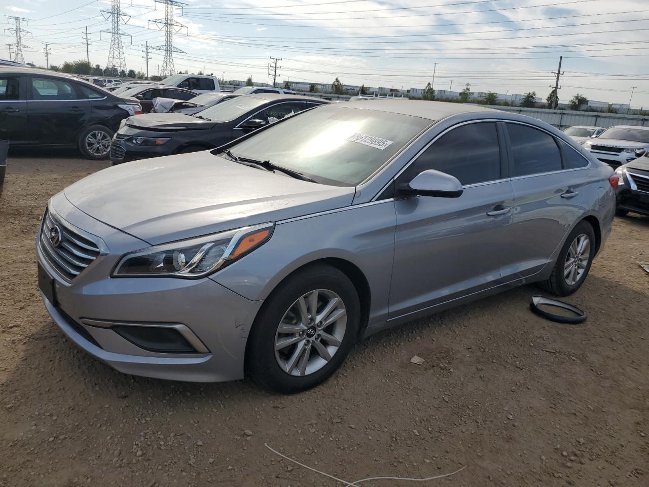 2017 Hyundai Sonata Se VIN: 5NPE24AFXHH592502 Lot: 85129895
