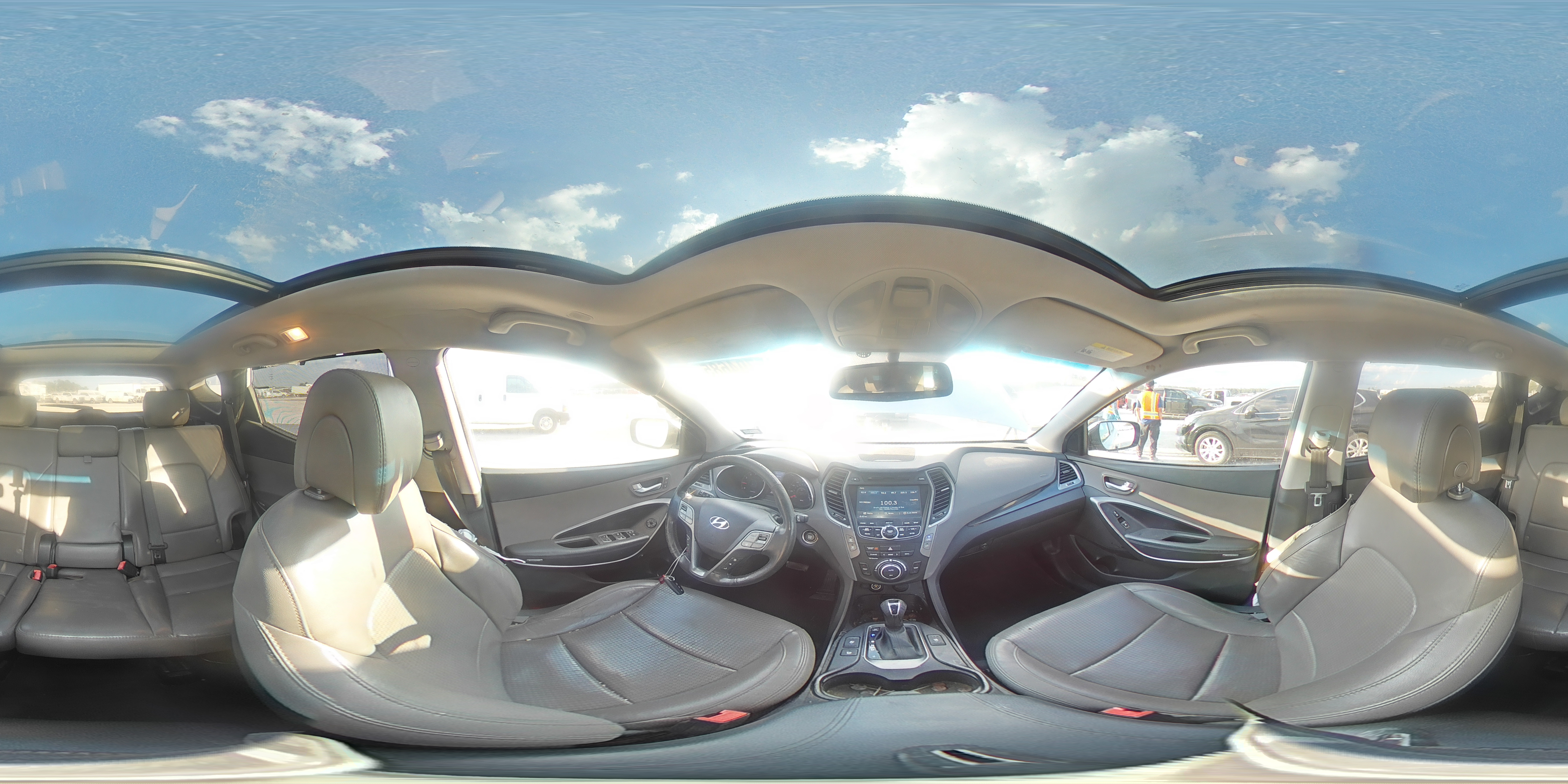 2015 Hyundai Santa Fe Sport VIN: 5XYZU3LB5FG239167 Lot: 85704685