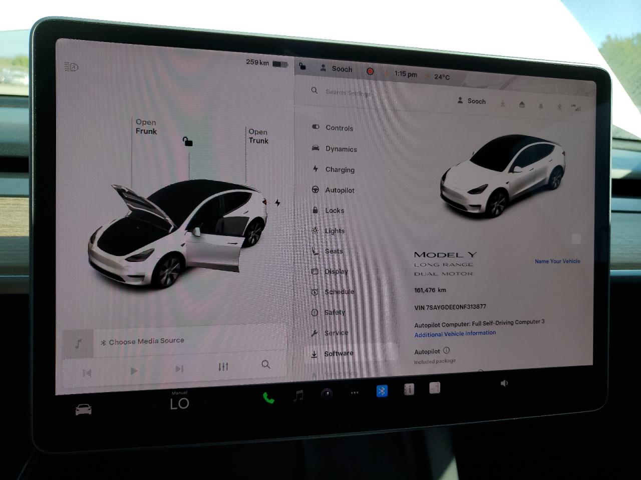 2022 Tesla Model Y VIN: 7SAYGDEE0NF313877 Lot: 85194825