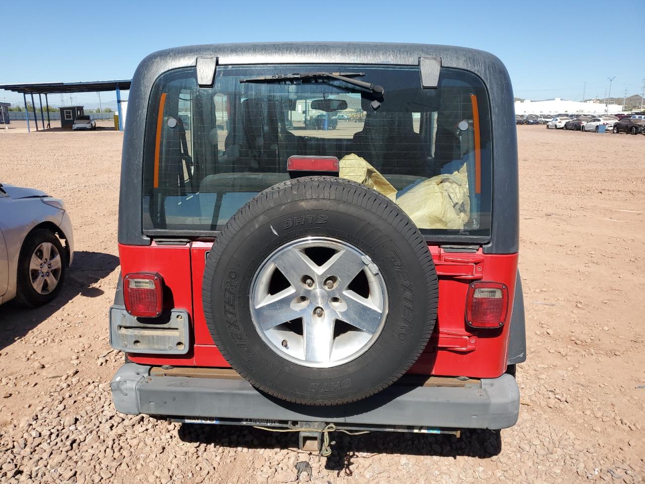2003 Jeep Wrangler / Tj Rubicon VIN: 1J4FA69S73P349483 Lot: 89472295