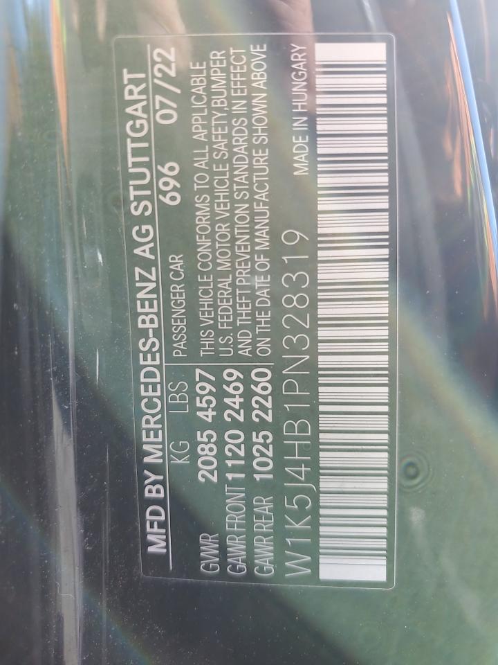 2023 Mercedes-Benz Cla 250 4Matic VIN: W1K5J4HB1PN328319 Lot: 86727805