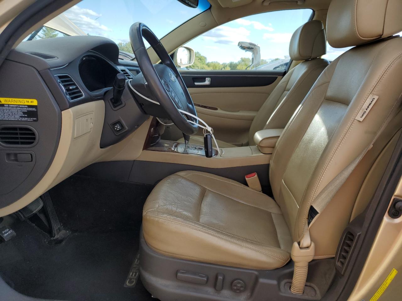 2012 Hyundai Genesis 3.8L VIN: KMHGC4DD0CU159779 Lot: 84222795