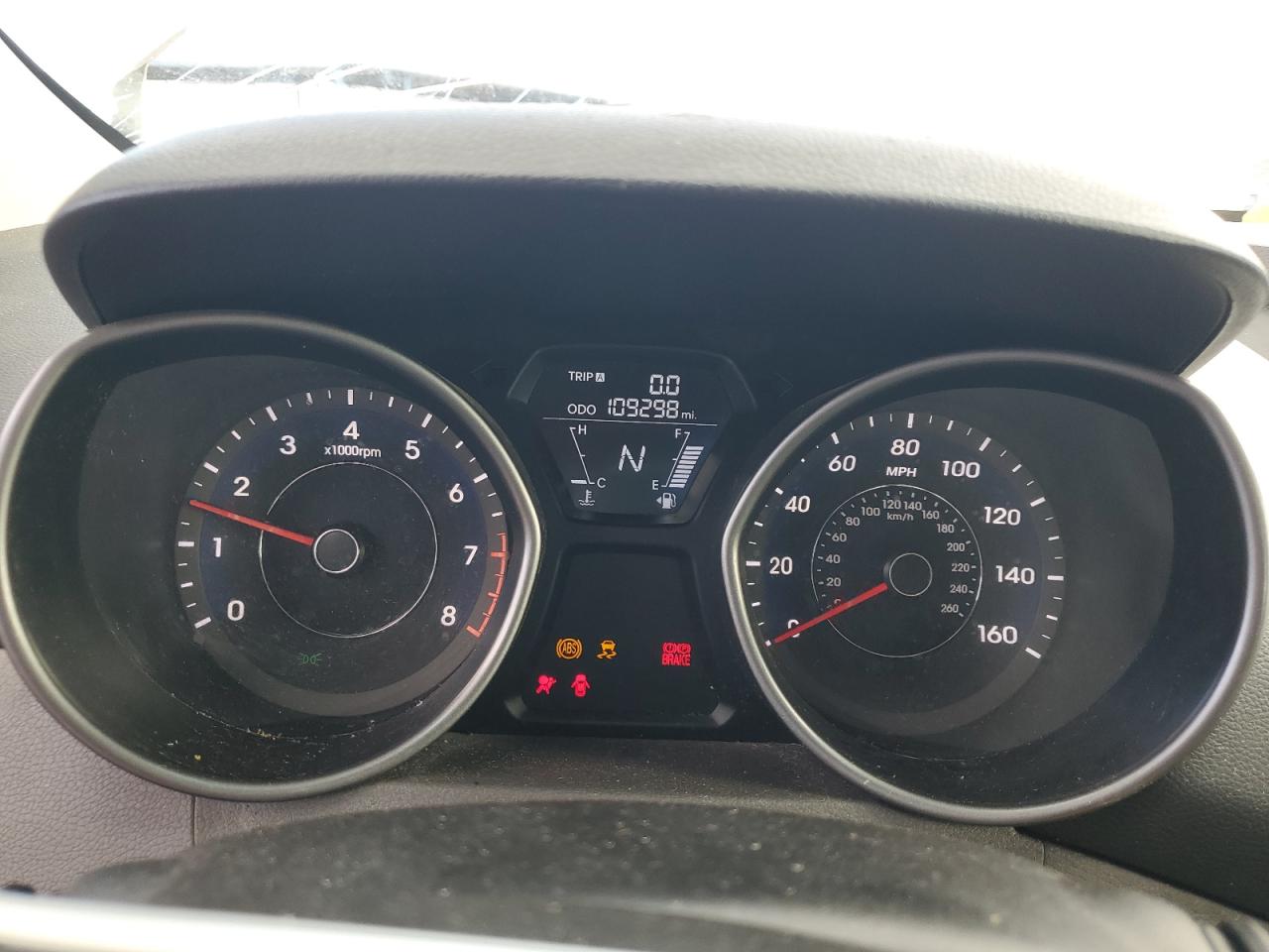 2013 Hyundai Elantra Gls VIN: 5NPDH4AE6DH151624 Lot: 82422355