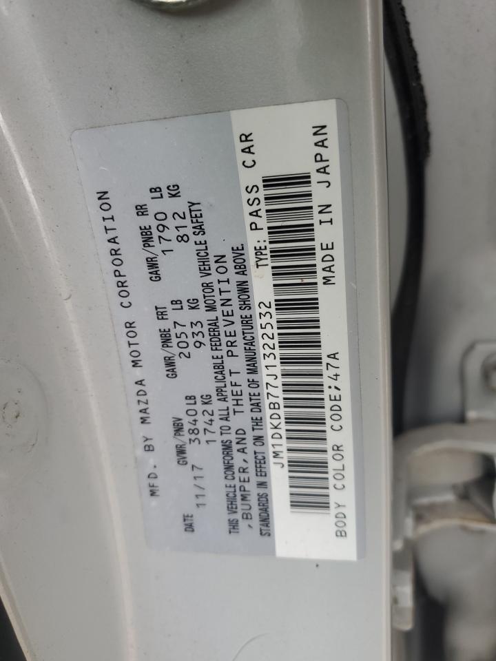 2018 Mazda Cx-3 Sport VIN: JM1DKDB77J1322532 Lot: 85339825