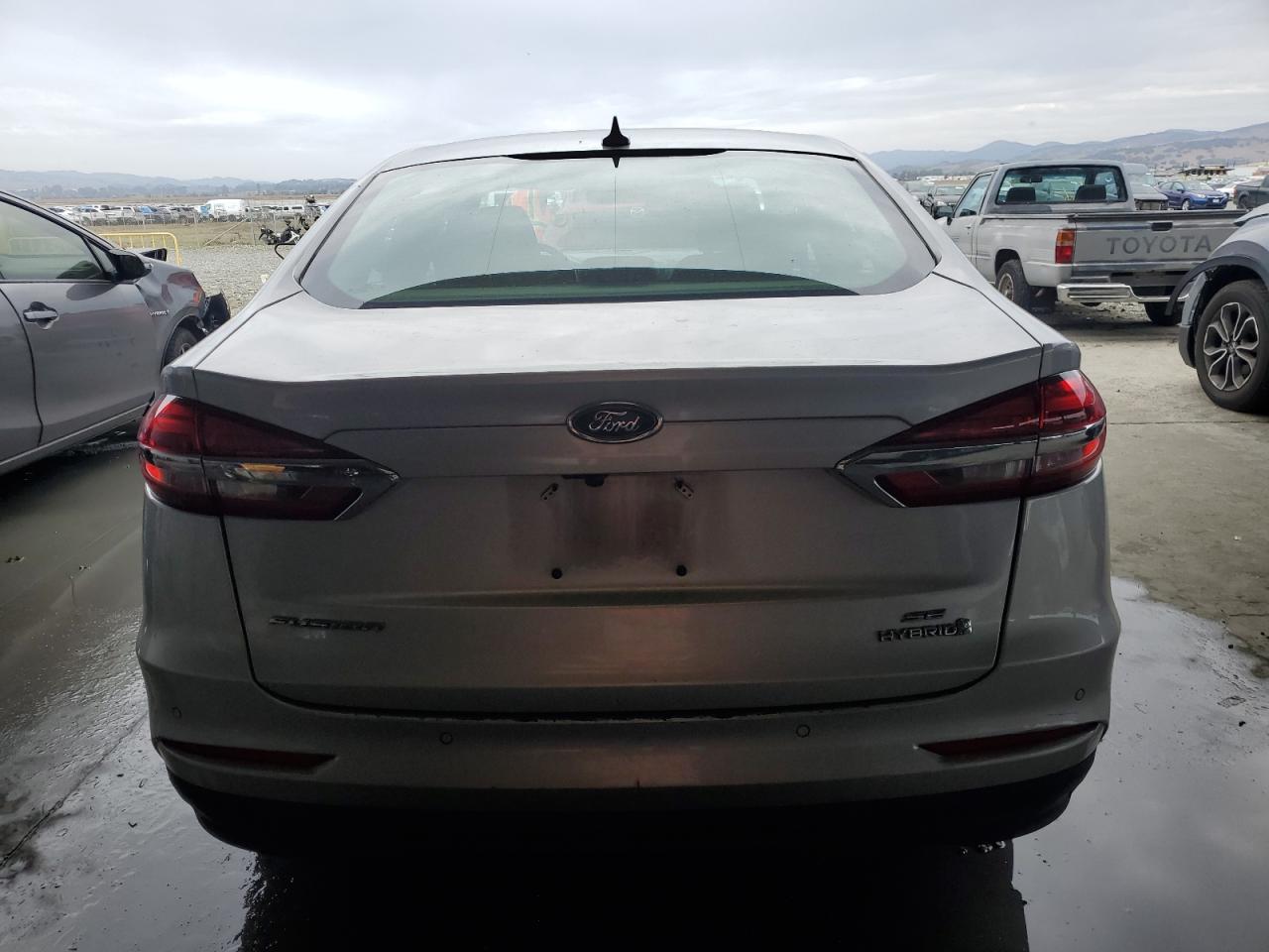 2019 Ford Fusion Se VIN: 3FA6P0LU0KR206724 Lot: 87487075