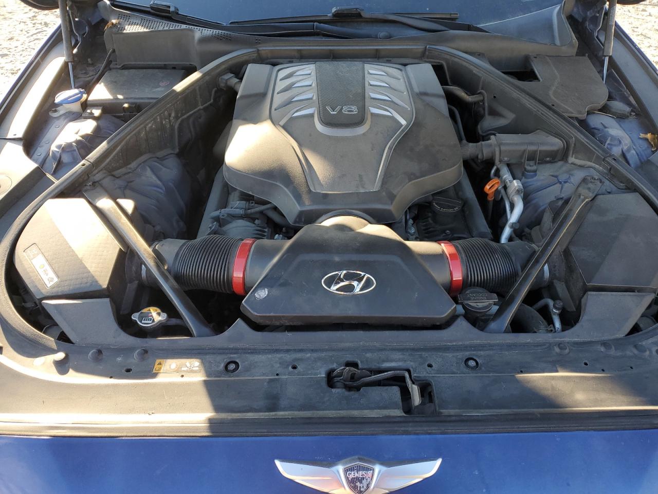 2015 Hyundai Genesis 5.0L VIN: KMHGN4JF7FU092201 Lot: 87271675