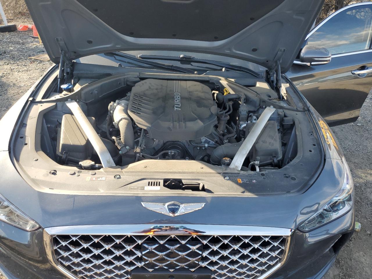 2021 Genesis G70 VIN: KMTG74LE7MU074282 Lot: 80135935