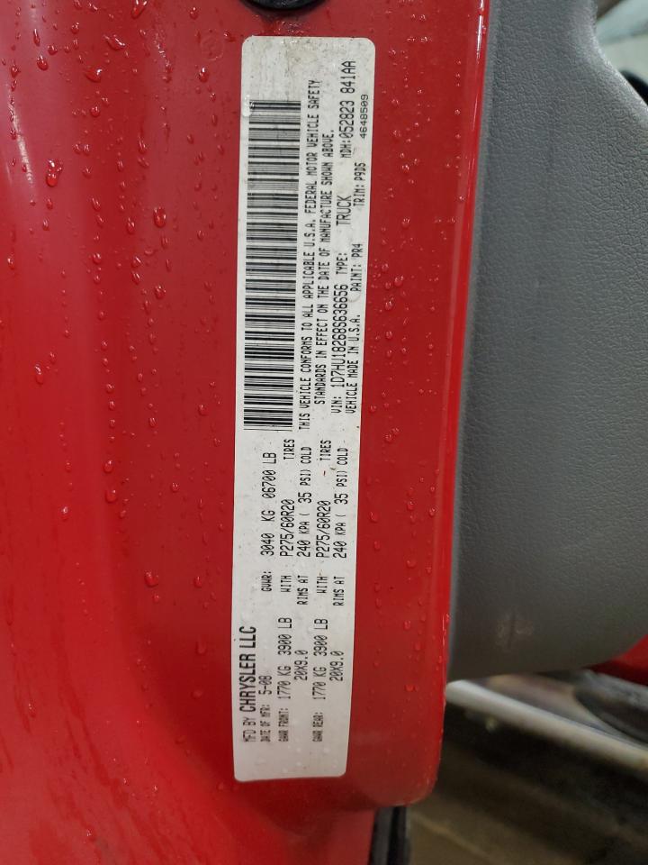 2008 Dodge Ram 1500 St VIN: 1D7HU18268S636656 Lot: 86779525