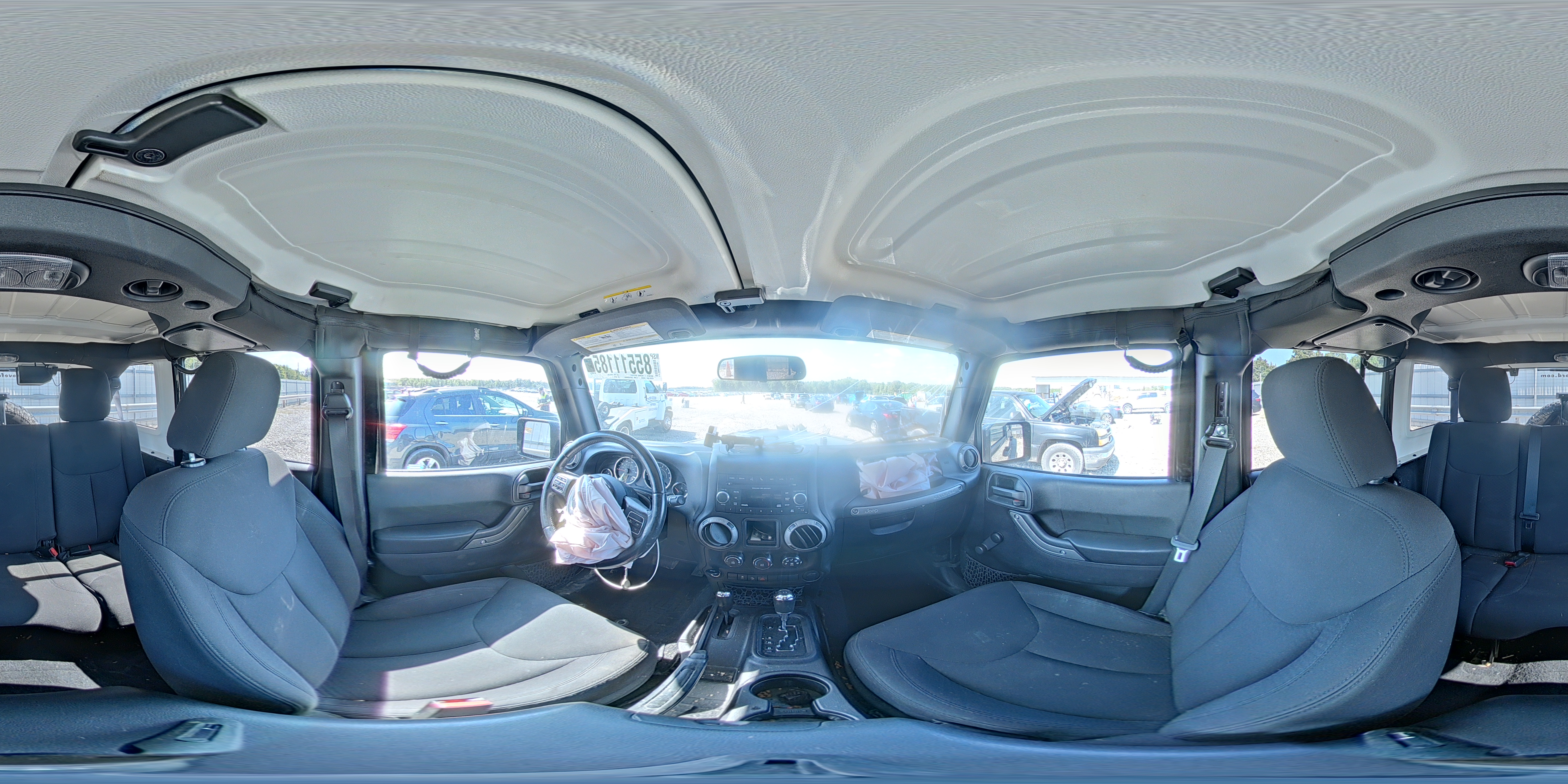 2015 Jeep Wrangler Unlimited Sport VIN: 1C4BJWDG8FL722016 Lot: 85511185