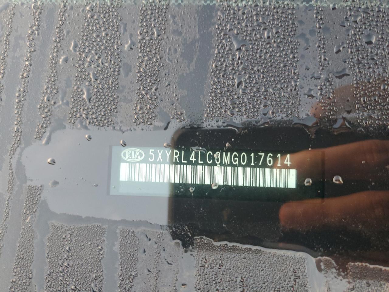 2021 Kia Sorento S VIN: 5XYRL4LC3MG017614 Lot: 84918515