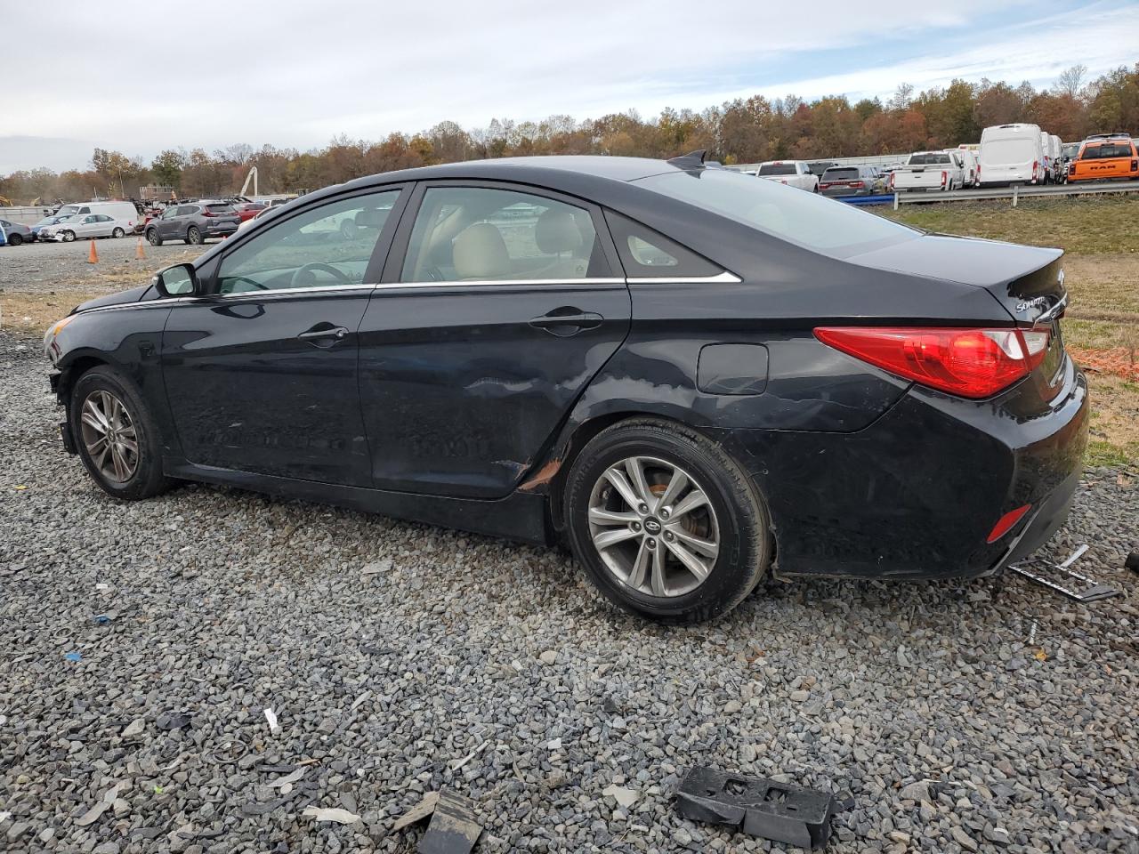 2014 Hyundai Sonata Gls VIN: 5NPEB4AC7EH929077 Lot: 90146105