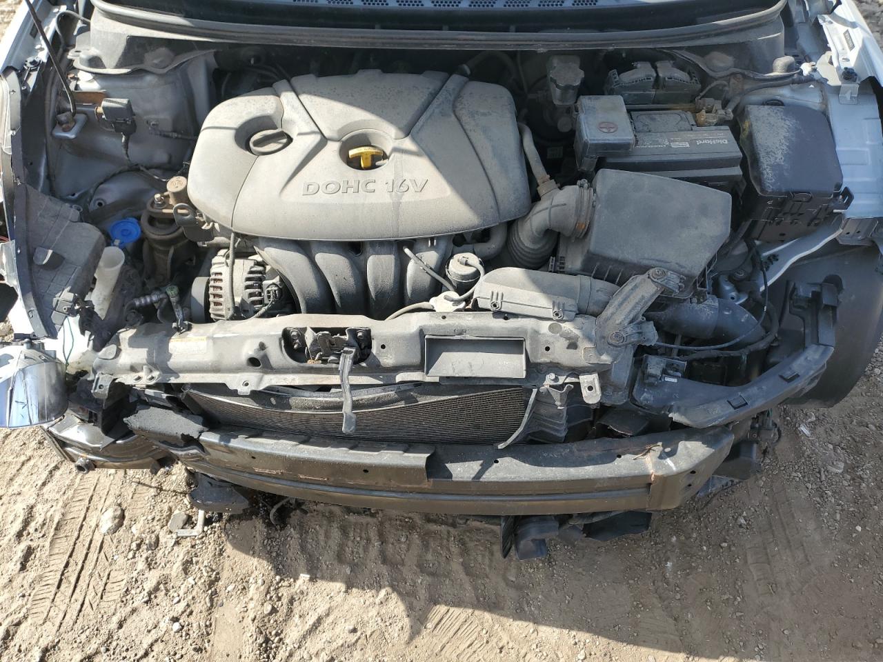 2012 Hyundai Elantra Gls VIN: 5NPDH4AE7CH104617 Lot: 82226205