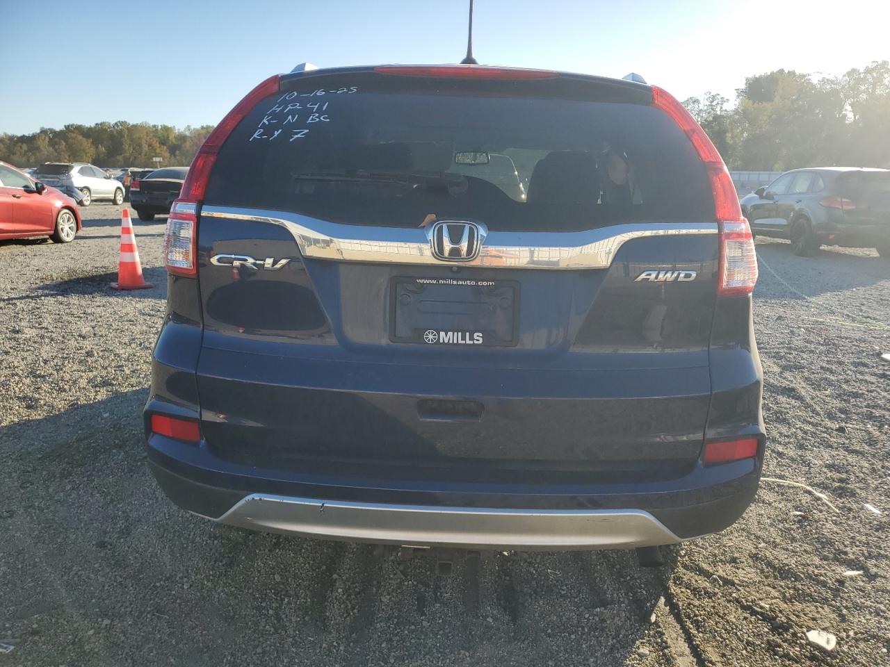 2015 Honda Cr-V Exl VIN: 5J6RM4H75FL086590 Lot: 89688795