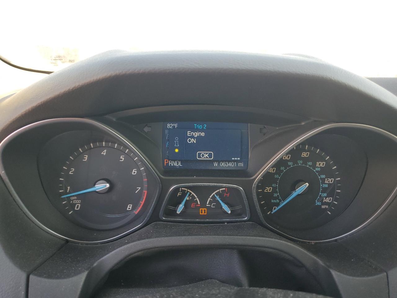 2014 Ford Focus Se VIN: 1FADP3F2XEL367443 Lot: 87053405