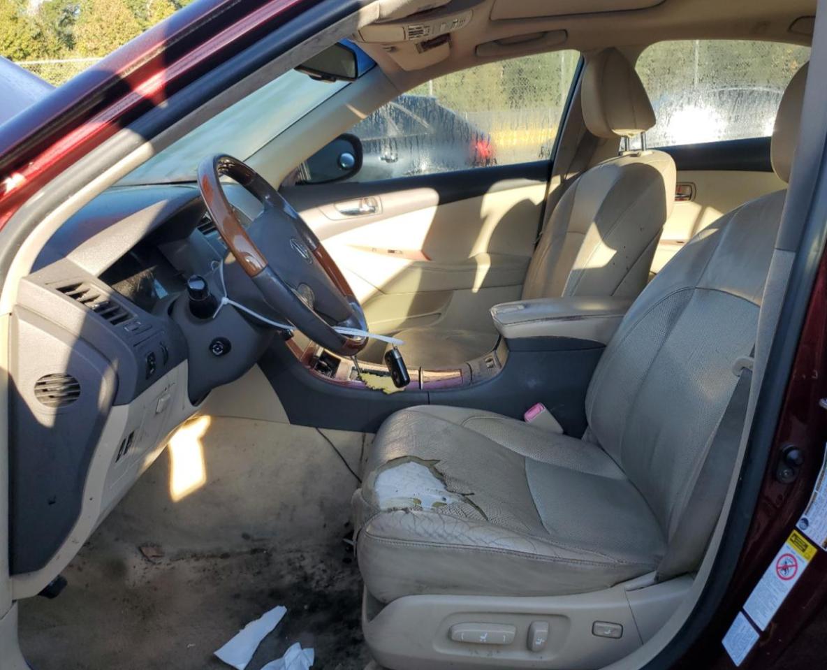 2007 Lexus Es 350 VIN: JTHBJ46G172068631 Lot: 82256385