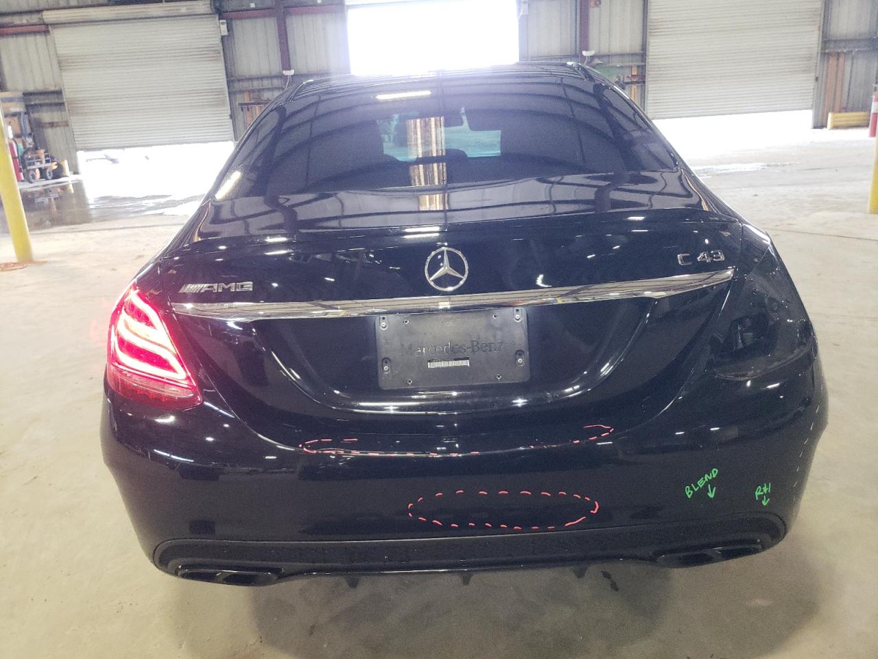 2018 Mercedes-Benz C 43 4Matic Amg VIN: 55SWF6EB3JU269262 Lot: 86139085