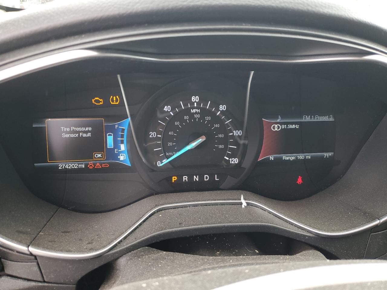 2017 Ford Fusion Titanium Hev VIN: 3FA6P0RU4HR279661 Lot: 81933795