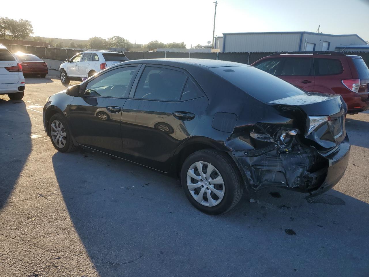 2016 Toyota Corolla L black null gas 2T1BURHE2GC665094 photo #3