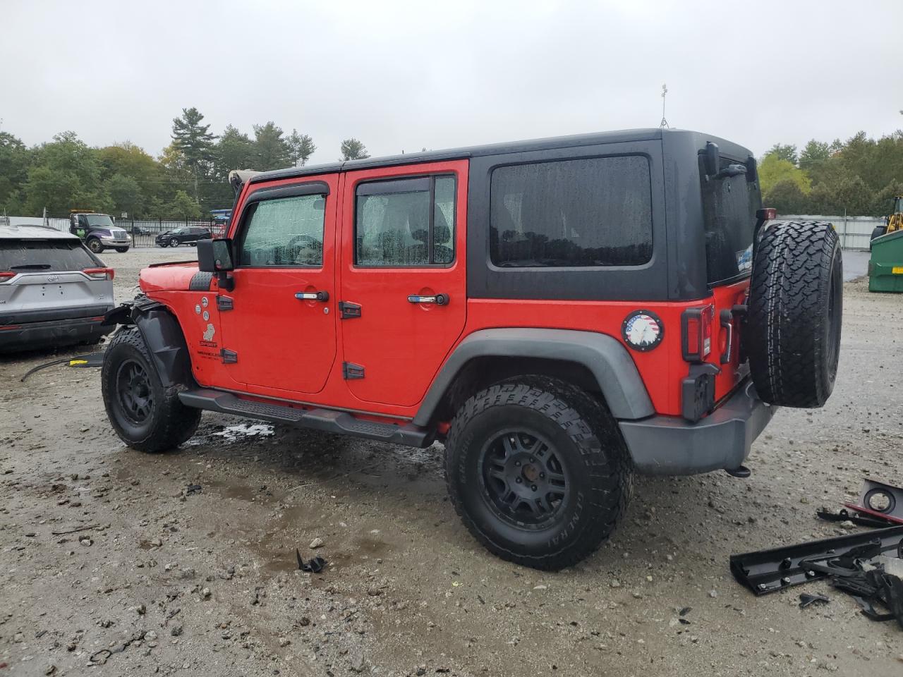 2015 Jeep Wrangler Unlimited Sport VIN: 1C4BJWDG1FL696732 Lot: 86656675