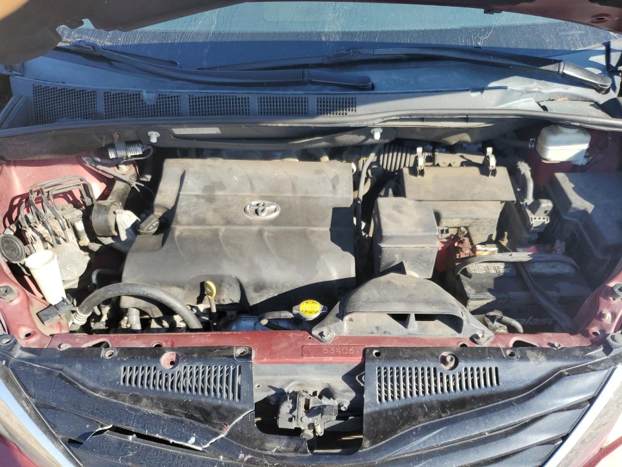 2014 Toyota Sienna Le VIN: 5TDKK3DC5ES486804 Lot: 71993975