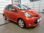 2012 TOYOTA AYGO 1.0 VVT-I FIRE 5DR for sale at Copart EAST KILBRIDE