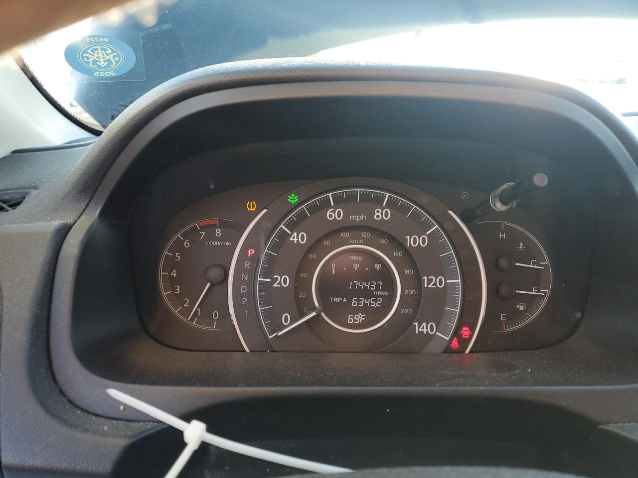 2014 Honda Cr-V Lx VIN: 2HKRM4H32EH727359 Lot: 86901305