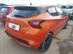 2017 NISSAN MICRA 1.5 DCI TEKNA 5DR for sale at Copart PETERLEE