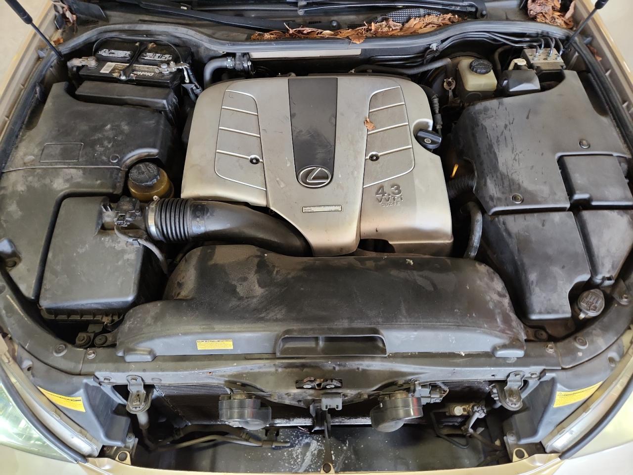 2002 Lexus Ls 430 VIN: JTHBN30F920072493 Lot: 85857835