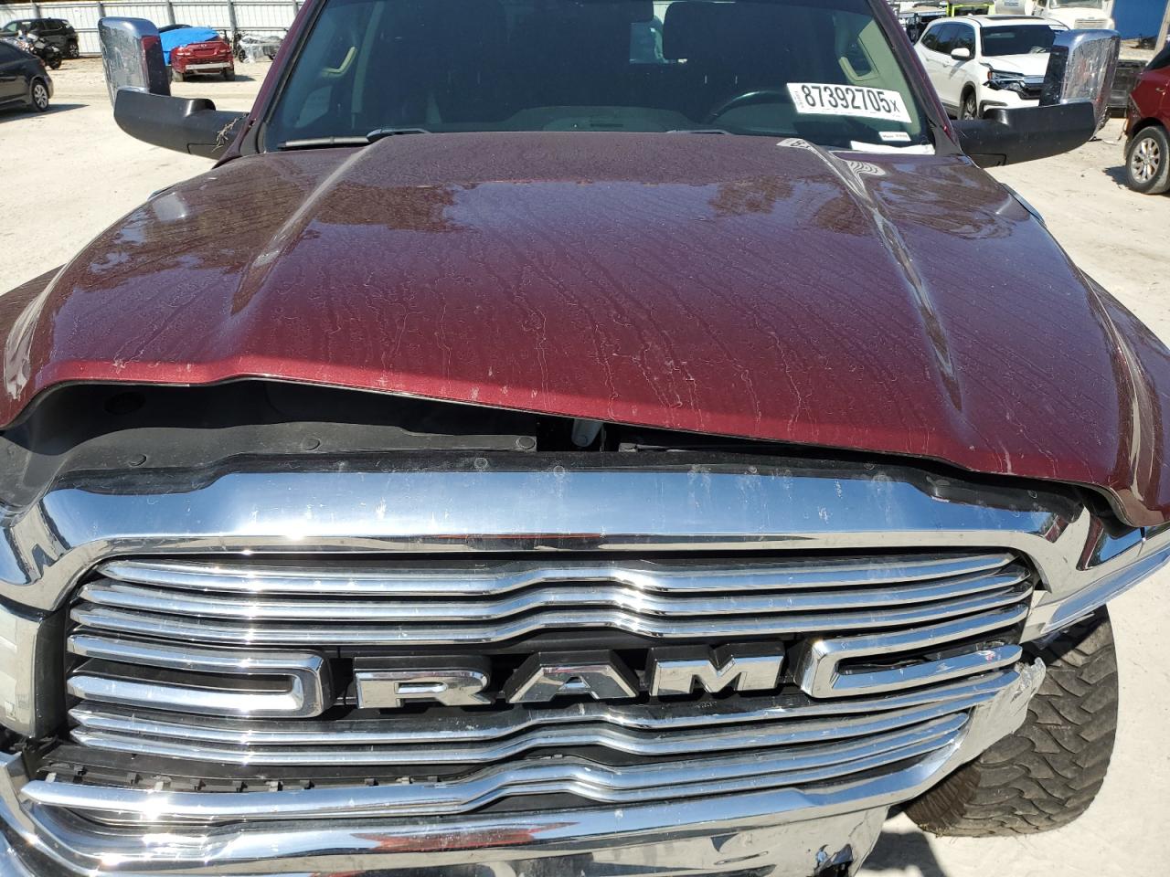 2019 Ram 2500 Laramie VIN: 3C6UR5FL1KG554708 Lot: 87392705