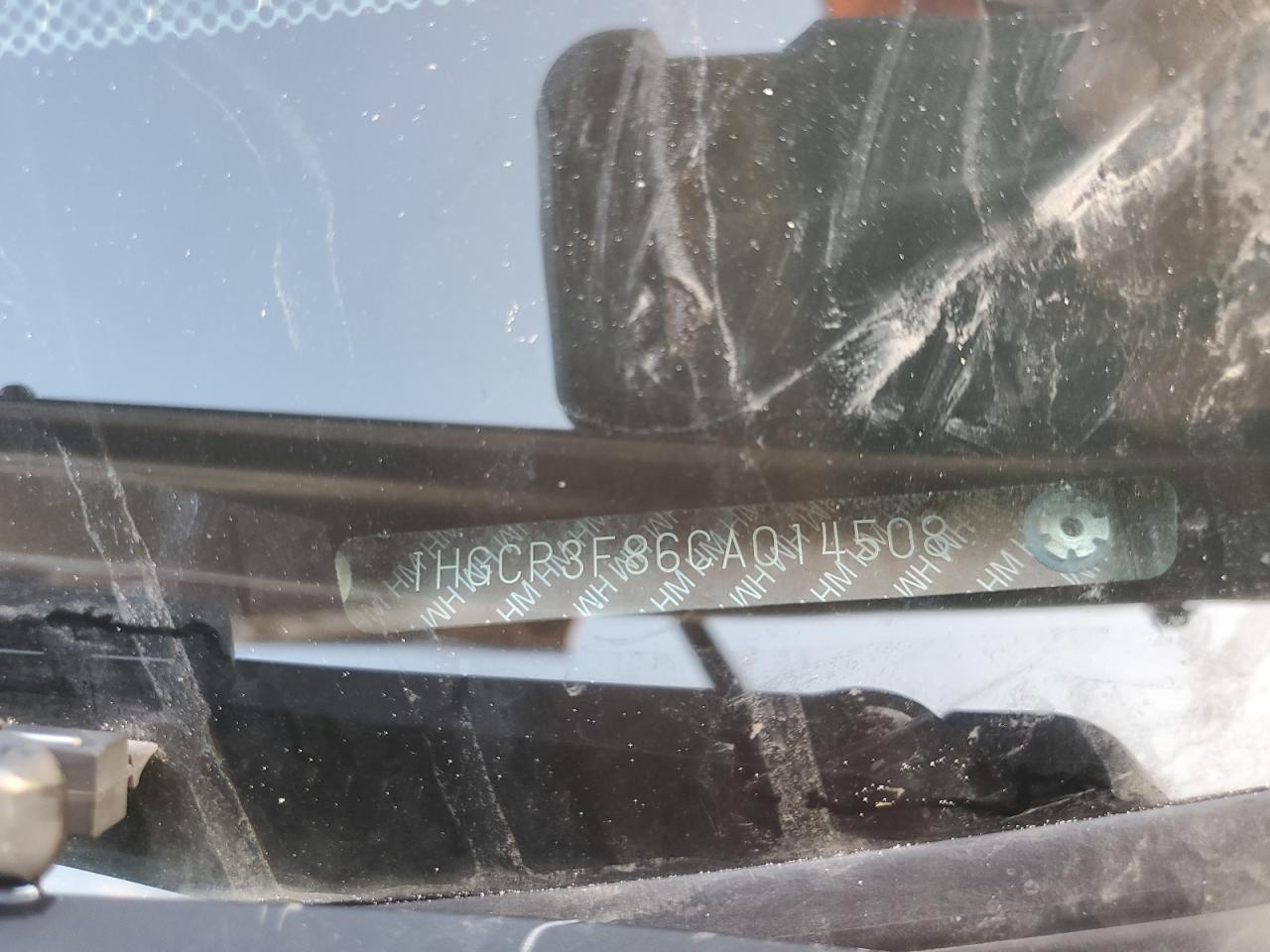 2012 Honda Accord Exl VIN: 1HGCP3F86CA014508 Lot: 81839195