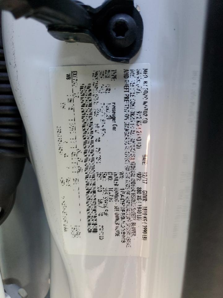 2018 Ford Focus Se VIN: 1FADP3FE9JL238968 Lot: 85001265