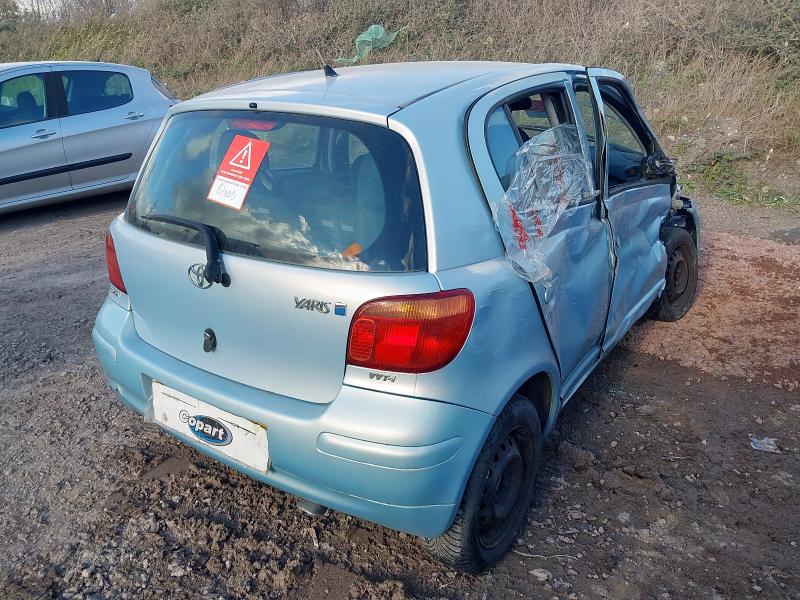 2004 TOYOTA YARIS 1.0 VVT-I BLUE 5DR