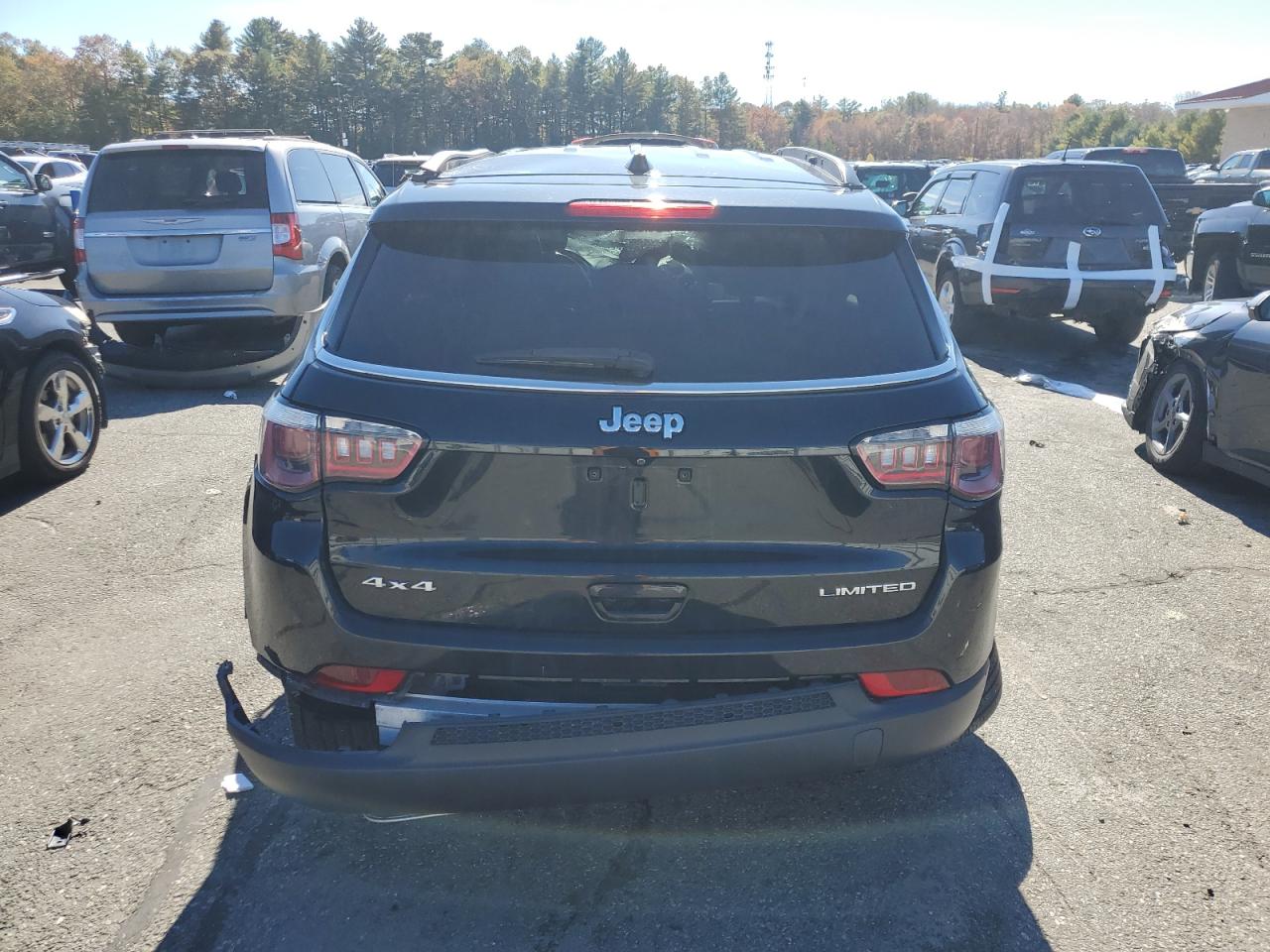 2020 Jeep Compass Limited VIN: 3C4NJDCB8LT233252 Lot: 84969305
