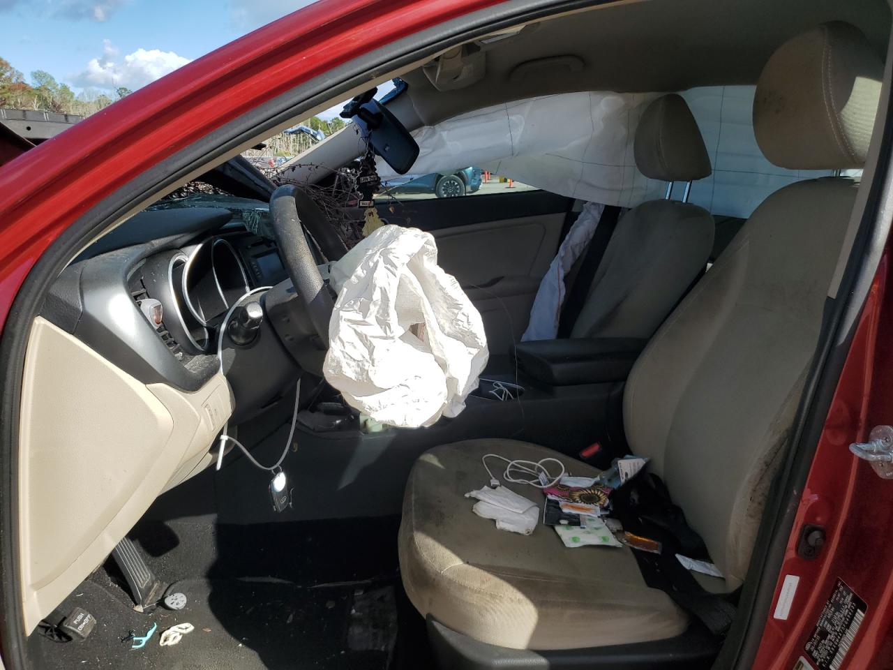 2015 Kia Optima Lx VIN: 5XXGM4A75FG496233 Lot: 82242875