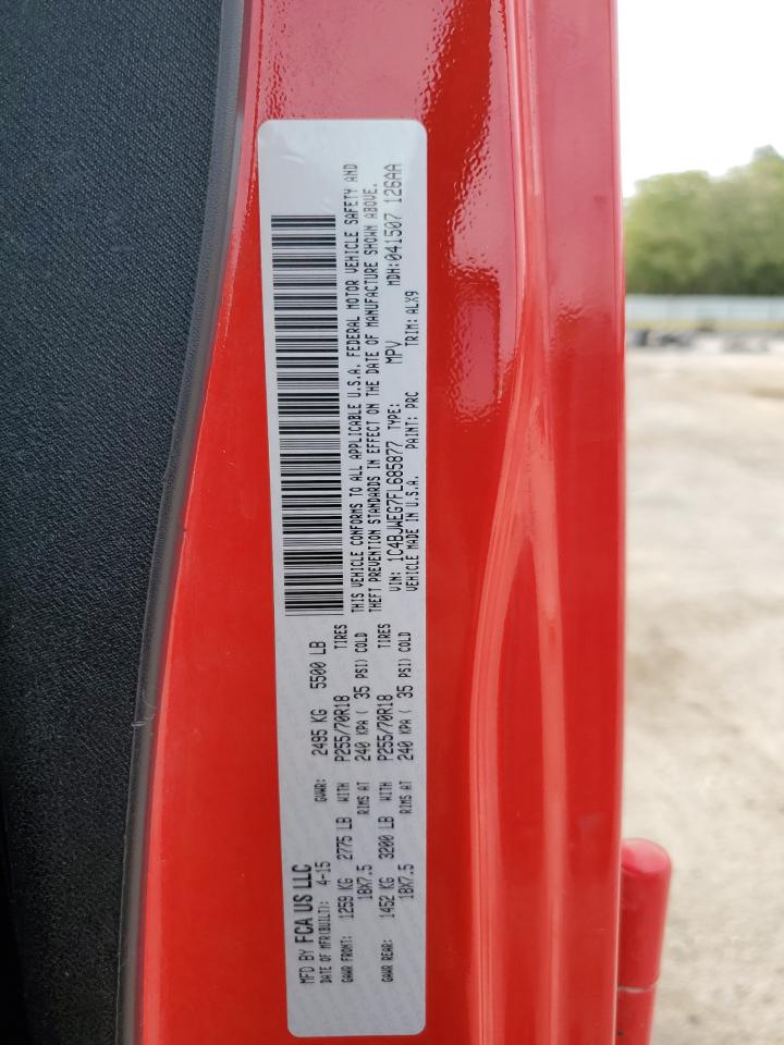 2015 Jeep Wrangler Unlimited Sahara VIN: 1C4BJWEG7FL685877 Lot: 85385415