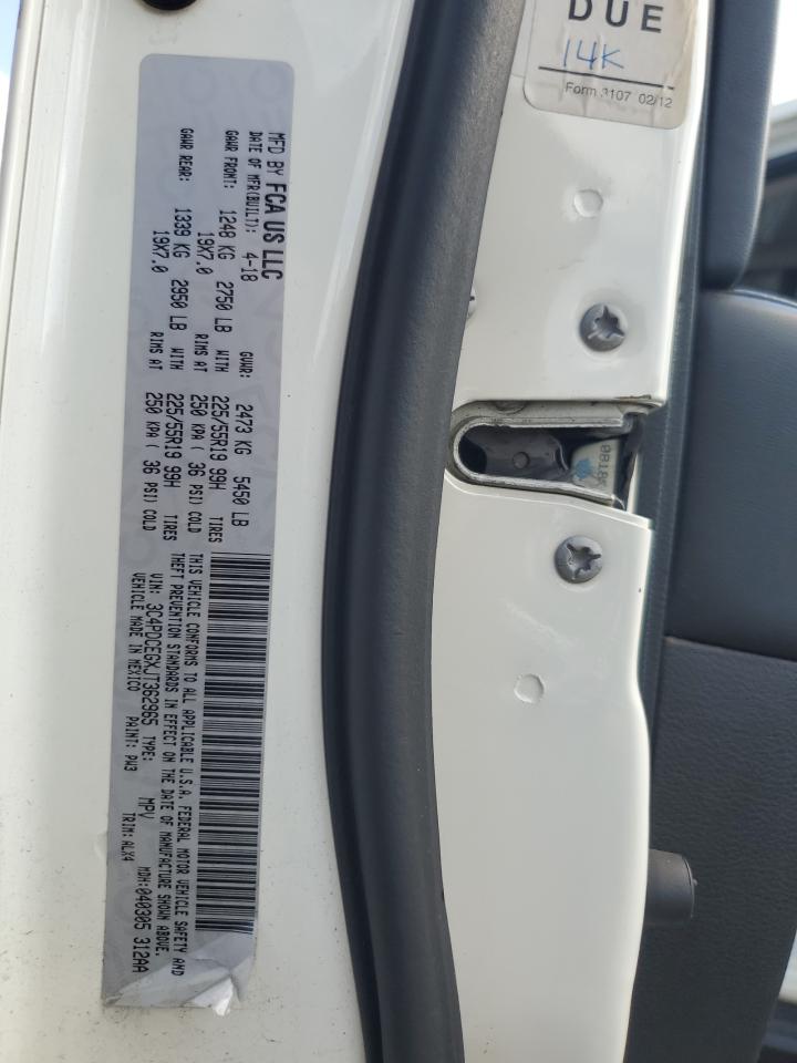 2018 Dodge Journey Gt VIN: 3C4PDCEGXJT362965 Lot: 82251825