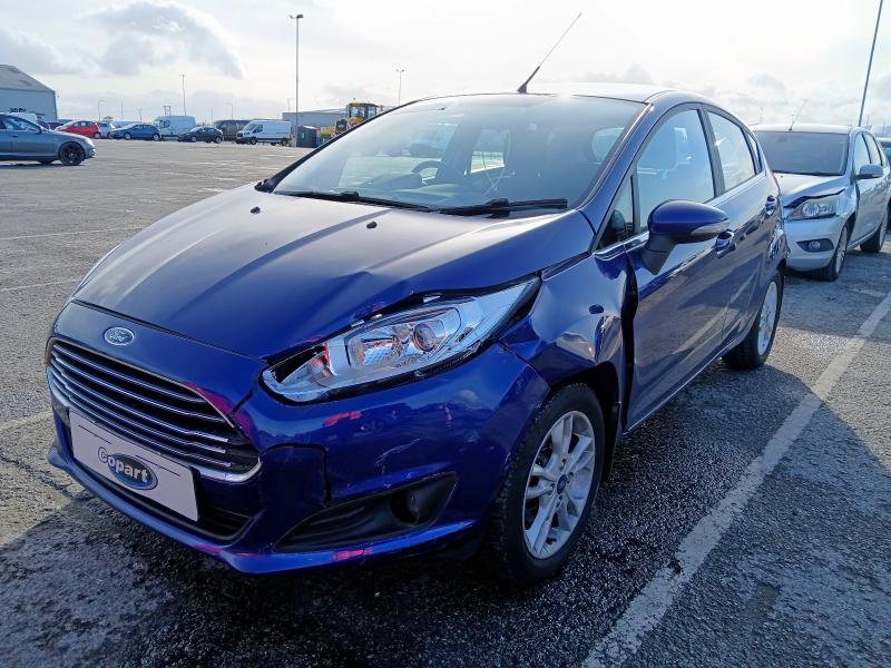 2014 FORD FIESTA 1.0 ECOBOOST ZETEC 5DR for sale at Copart CHESTER