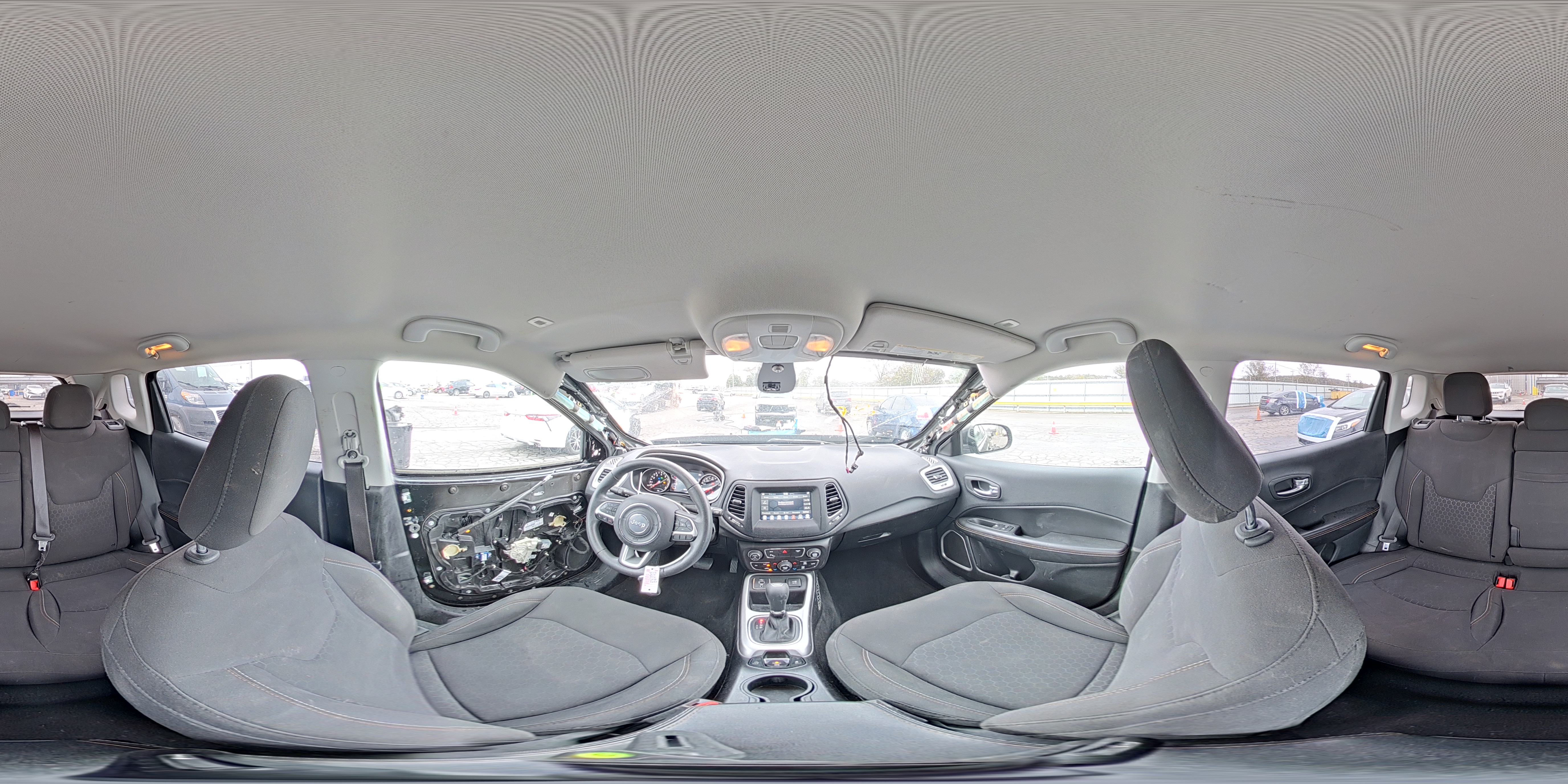 2019 Jeep Compass Sport VIN: 3C4NJCAB4KT727300 Lot: 90246275