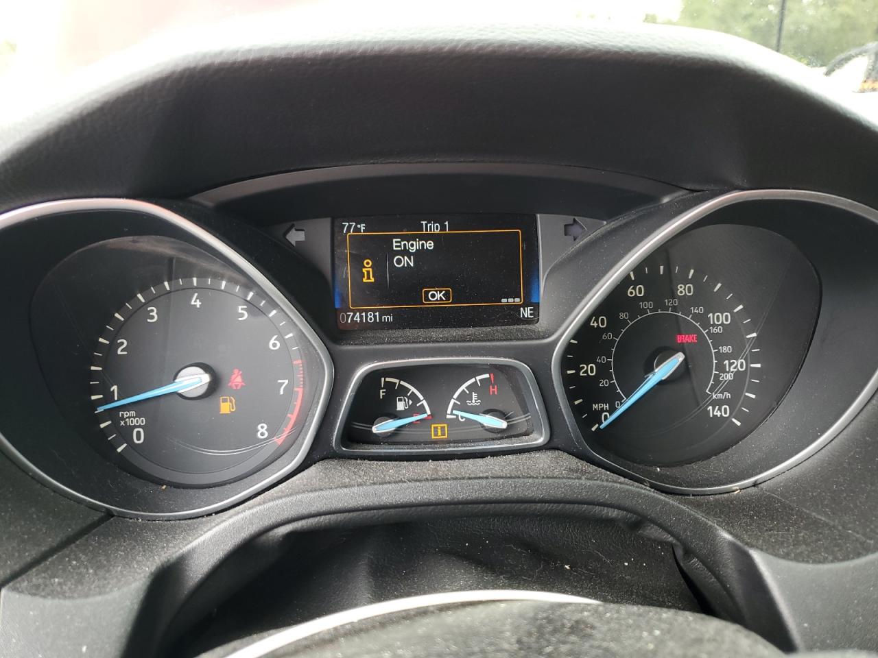 2015 Ford Focus Se VIN: 1FADP3F21FL353612 Lot: 85542755