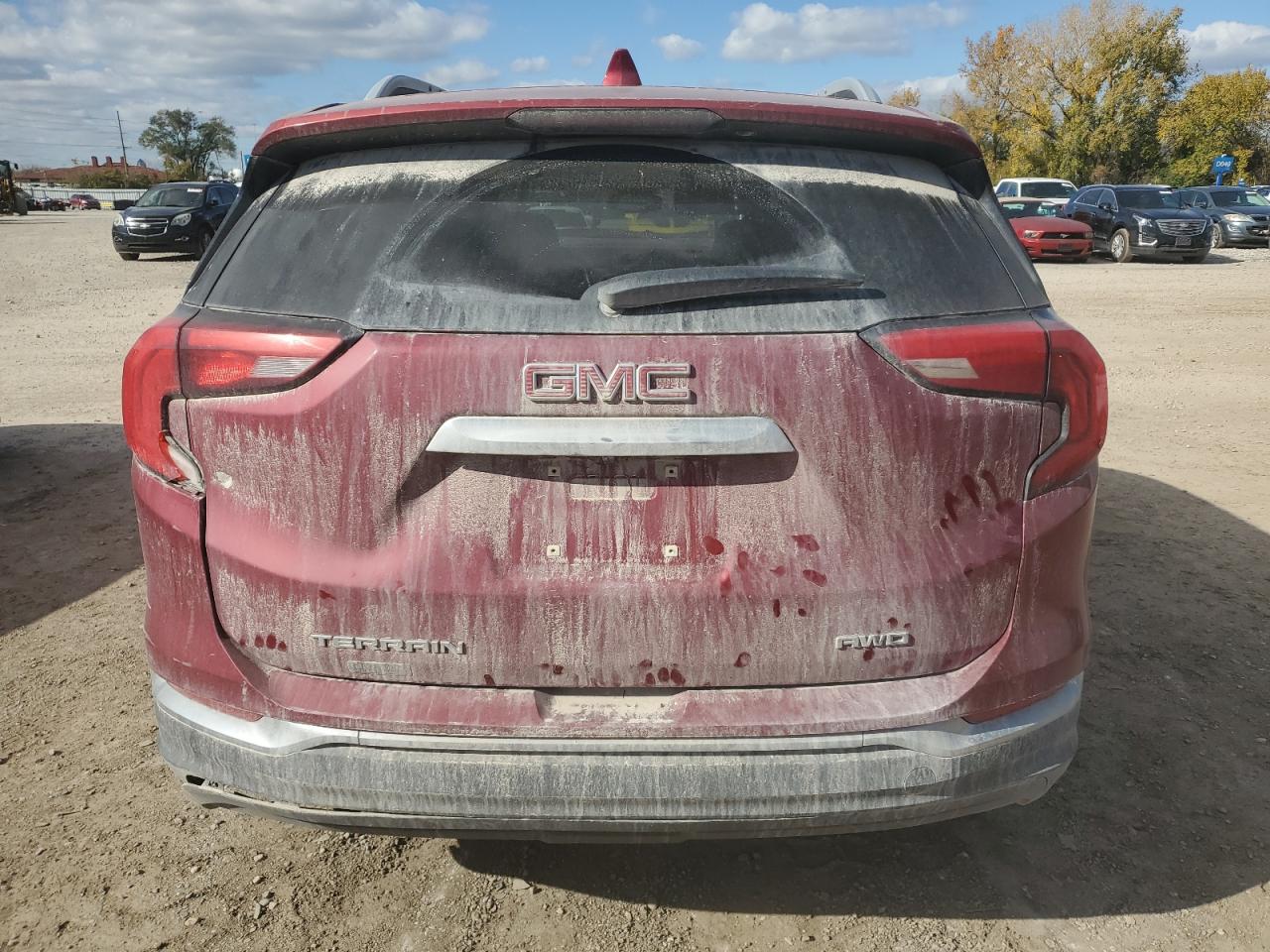 2018 GMC Terrain Slt VIN: 3GKALVEV5JL412081 Lot: 90301135