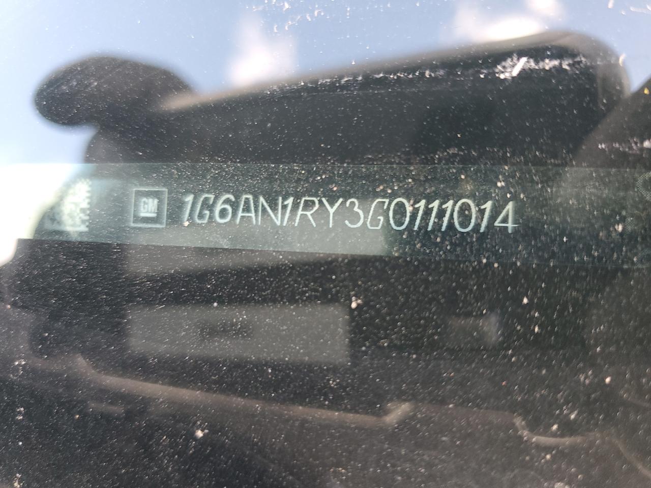 2016 Cadillac Ats-V VIN: 1G6AN1RY3G0111014 Lot: 90418935