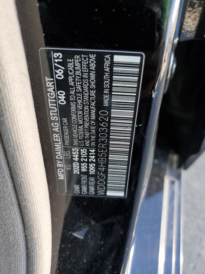 2014 Mercedes-Benz C 250 VIN: WDDGF4HB5ER303620 Lot: 90289645