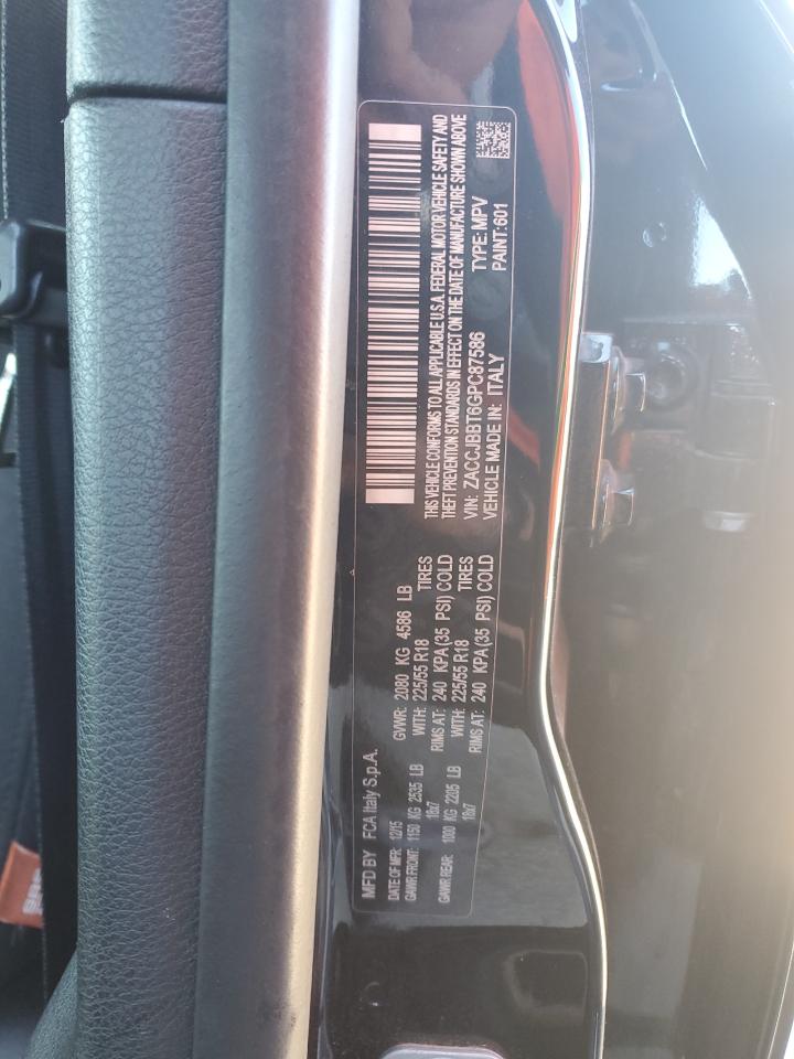 2016 Jeep Renegade Latitude VIN: ZACCJBBT6GPC87586 Lot: 85584345