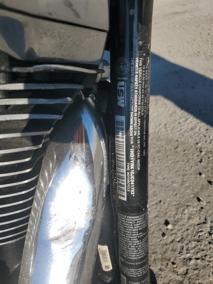 2018 Harley-Davidson Flfbs 115Th Anniversary Fat Boy 114 VIN: 1HD1YRK10JC041783 Lot: 86996775