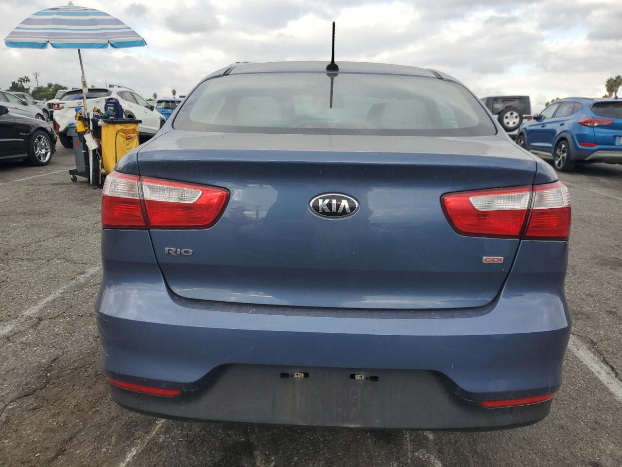 2016 Kia Rio Lx VIN: KNADM4A38G6696469 Lot: 86182235